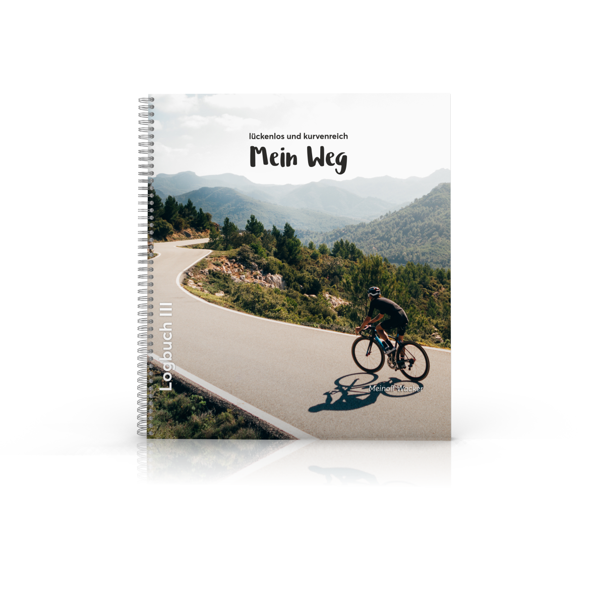 Logbuch 03 Cover: Rennradfahrer