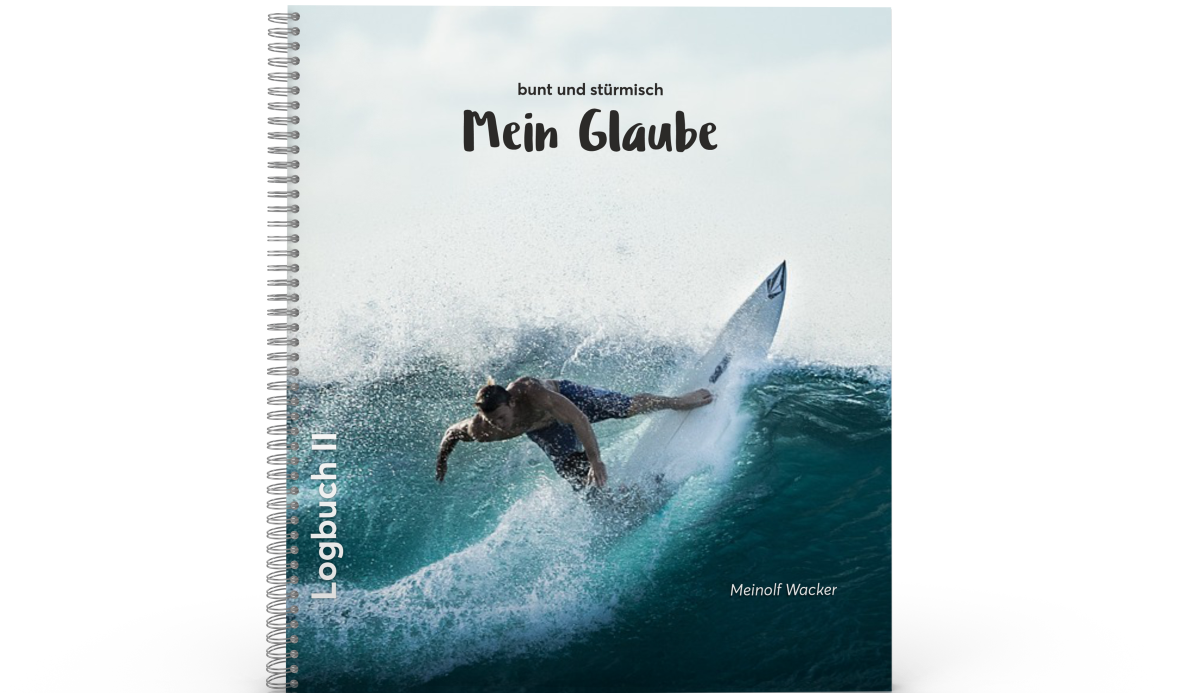 Logbuch-Cover (Surfer): Mein Glaube