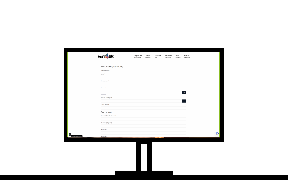 Symbolbild: Monitor mit geöffneter Website