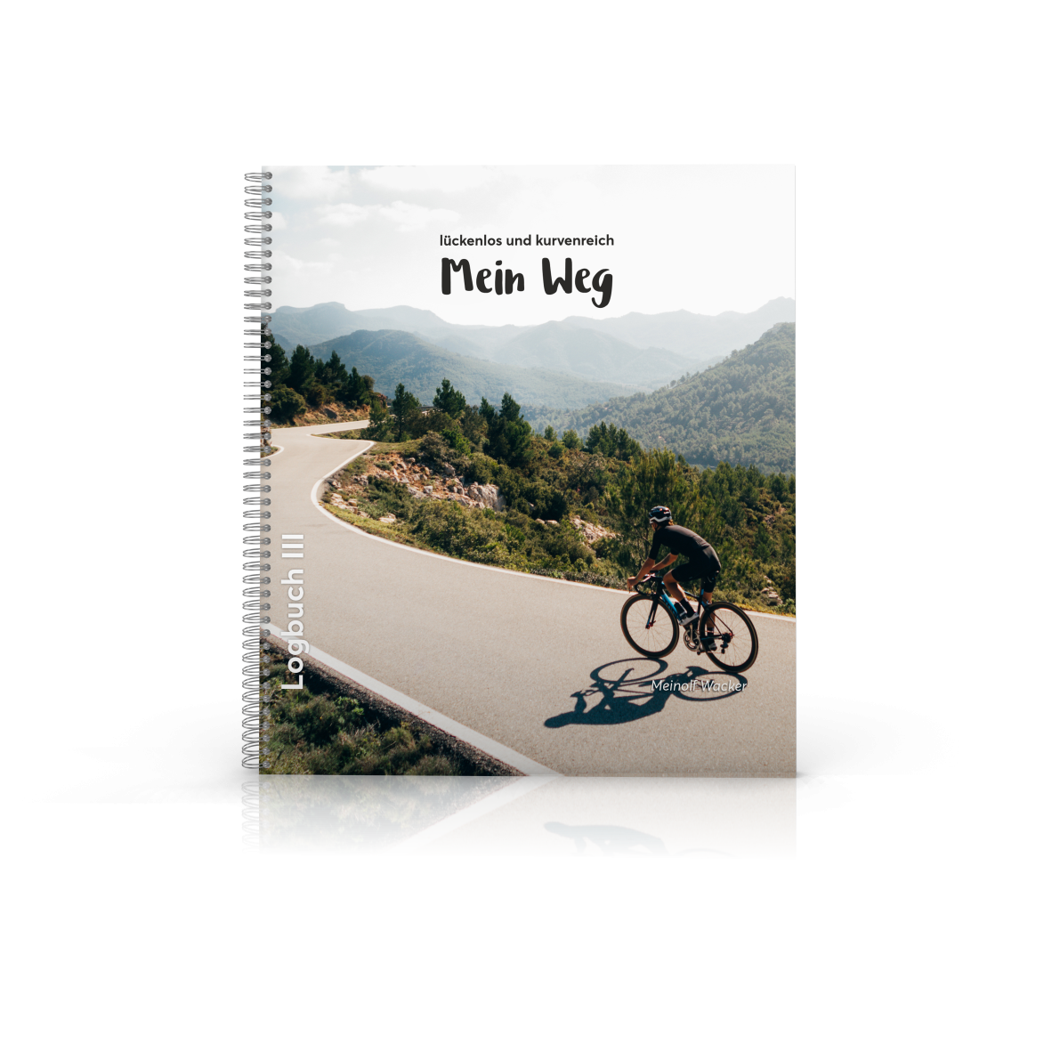 Logbuch 03 Cover: Rennradfahrer