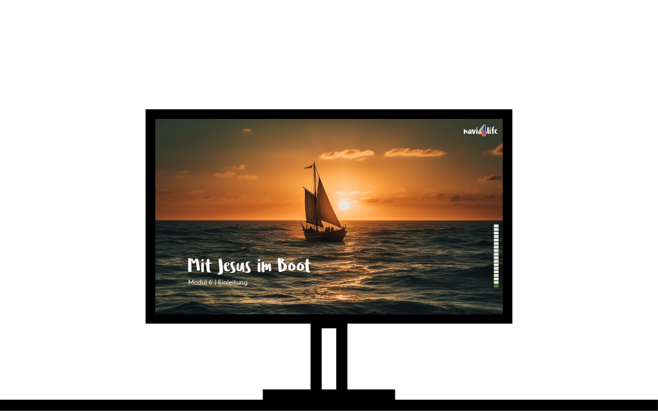 Symbolbild: Monitor mit Powerpoint